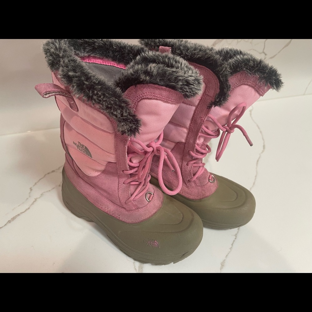 The North Face girls snow boots